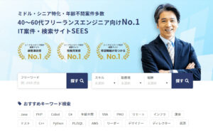 ITフリーランスエンジニア向け案件検索サイト「SEES」にて、CIN GROUPがおすすめのマーケティング会社として掲載されました